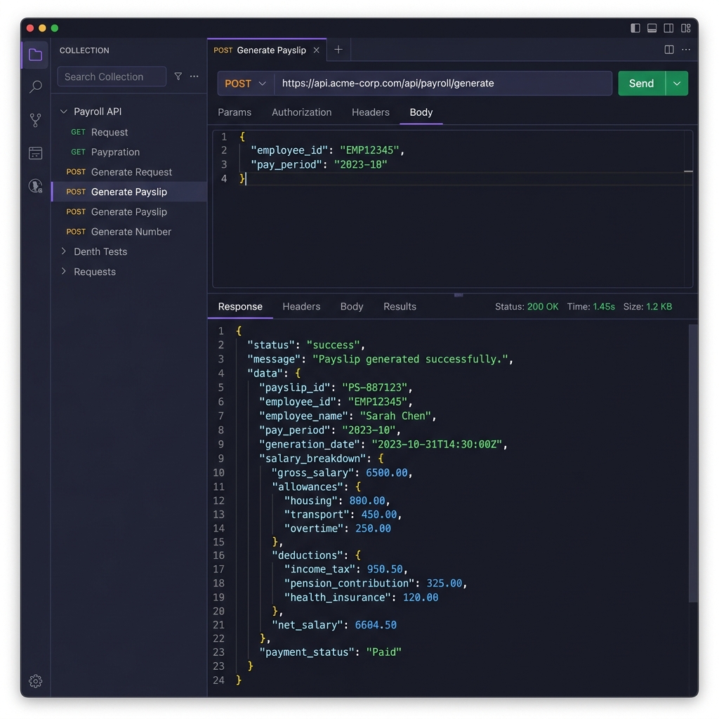 REST API Testing Interface