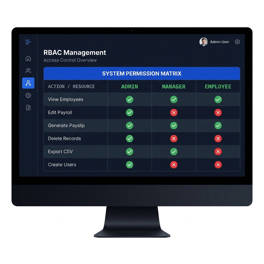 RBAC Permission Matrix