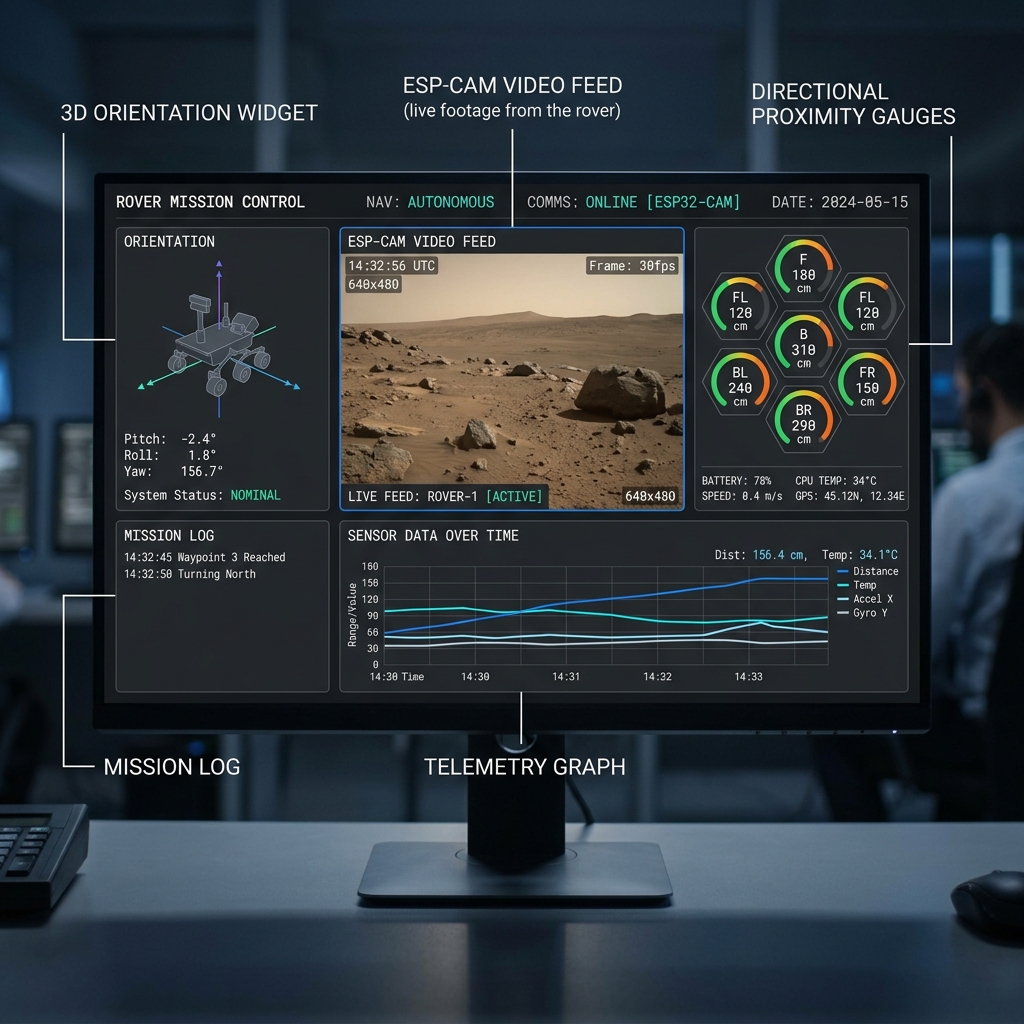 TITAN-V2 Mission Control Dashboard